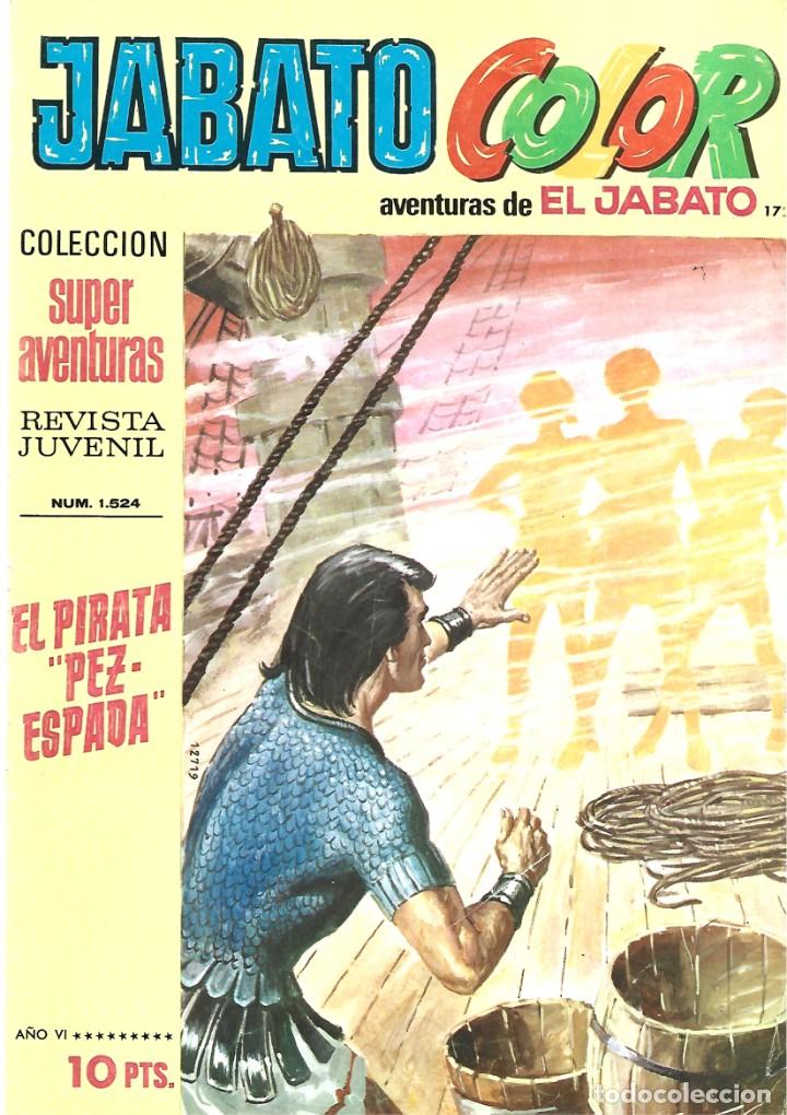 Tebeos: Jabato color 172: el pirata Pez-espada, 1973, Bruguera, buen estado - Foto 1 - 295520608