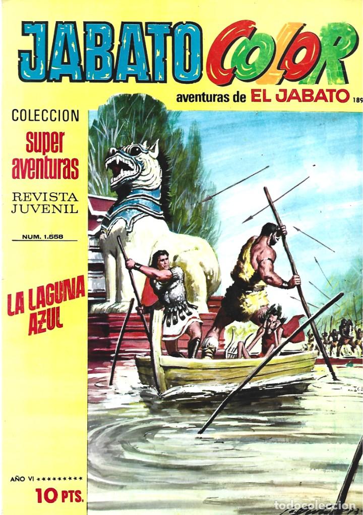 JABATO COLOR 189: LA LAGUNA AZUL, 1973, BRUGUERA, BUEN ESTADO (Tebeos y Comics - Bruguera - Jabato)