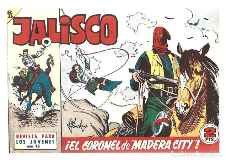 Comics: Jalisco 18: el coronel de Madera City, 1964, Bruguera, muy buen estado