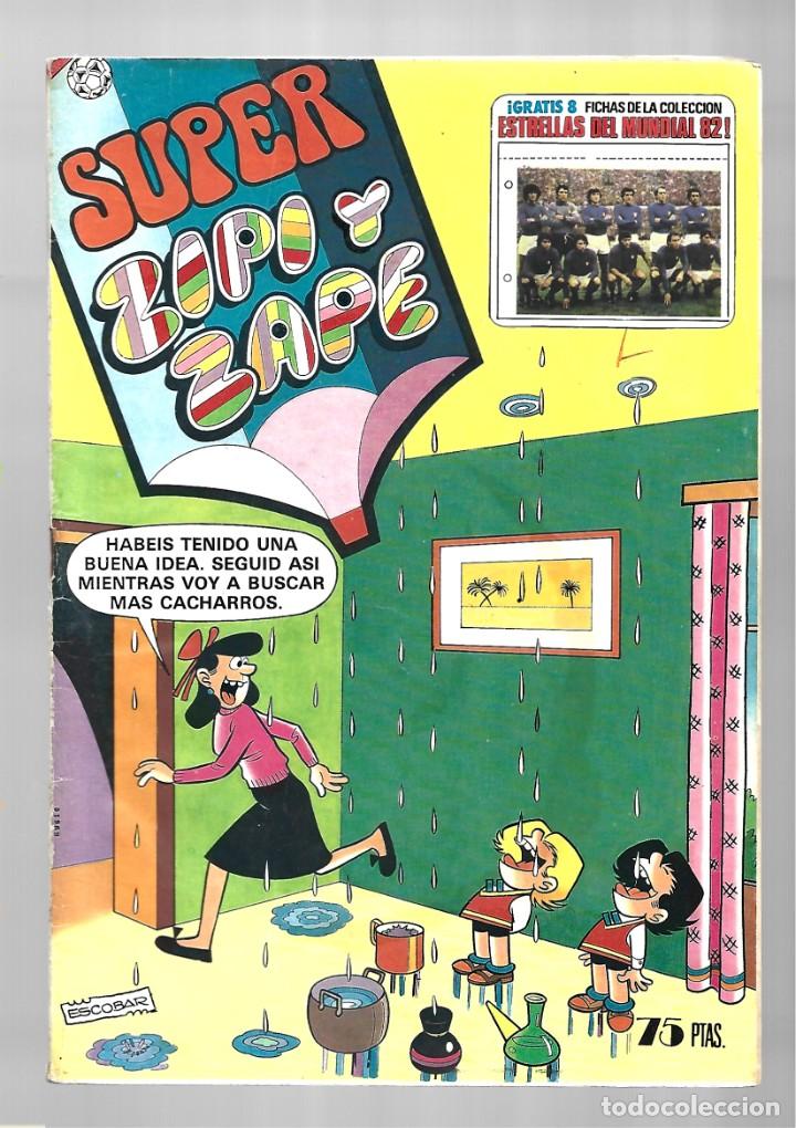 Comics: Supe Zipi y Zape 113, 1982, Bruguera. Contiene fichas