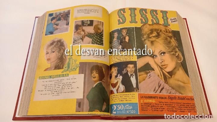 REVISTA FEMENINA SISSI (BRUGUERA). TOMO ENCUADERNADO CON 48 REVISTAS CORRELATIVAS. (Nº 106 A Nº 153) (Tebeos y Comics - Bruguera - Sissi)