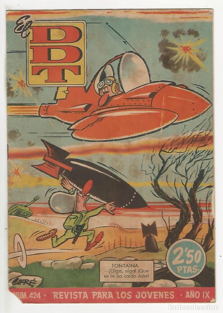 Tebeos: Bruguera. DDT. 424. - Foto 1