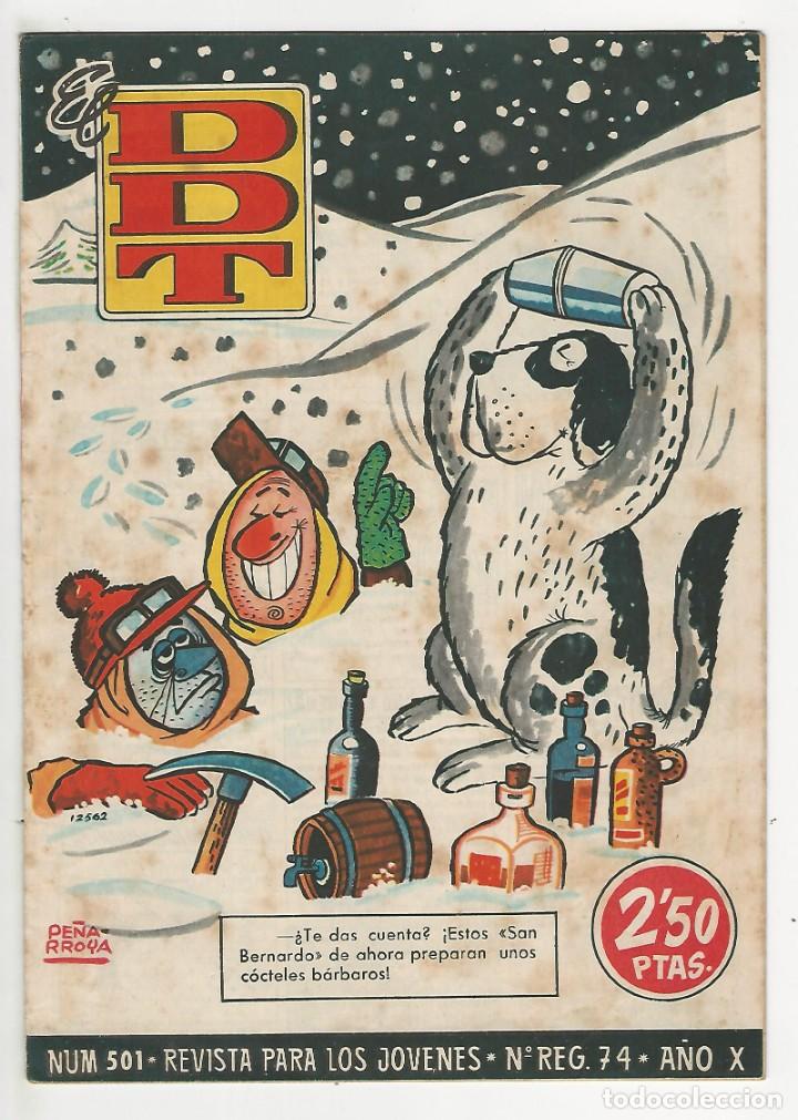 Tebeos: Bruguera. DDT. 501. - Foto 1