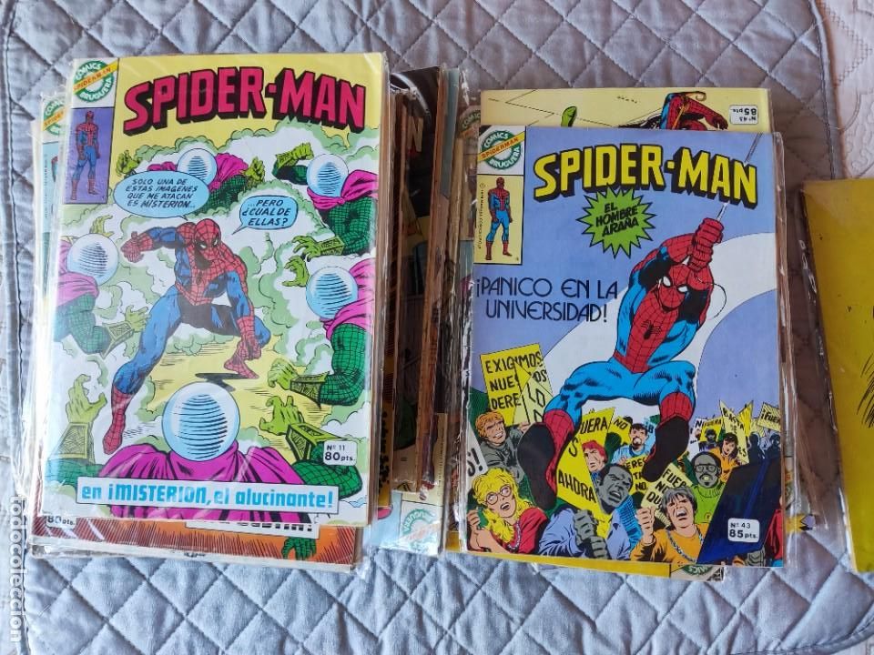 Tebeos: Spiderman 70 N&uacute;meros y 1 Extra COMPLETA BRUGUERA. - Foto 3