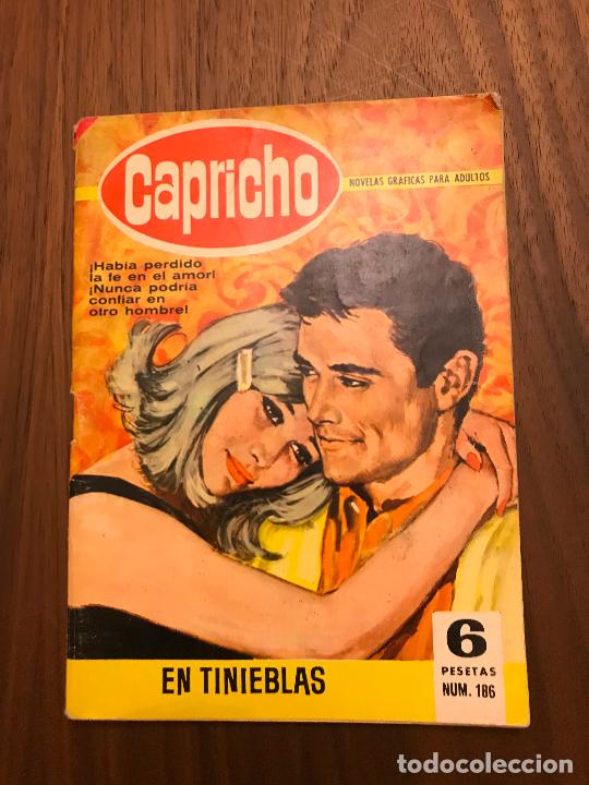 Livros de Banda Desenhada: NOVELA GR&Aacute;FICA CAPRICHO N&ordm; 186 , EDITORIAL BRUGUERA
