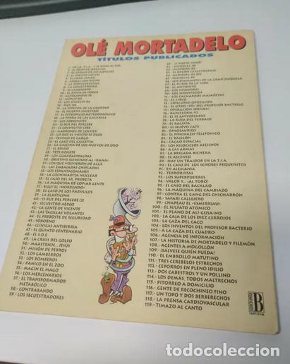 Tebeos: Colecci&oacute;n Ol&eacute;! - Mortadelo y Filem&oacute;n - 10 - Foto 2
