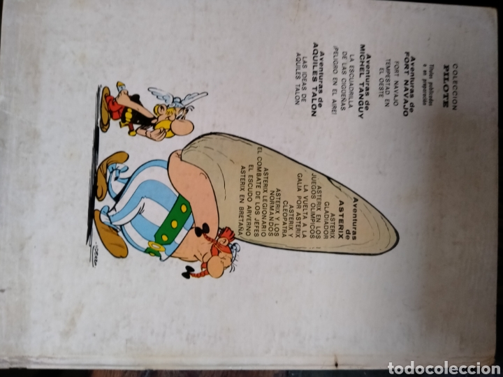 Tebeos: Ast&eacute;rix El combate de los jefes. 1969 1a edicion - Foto 2