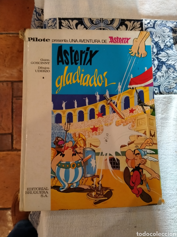 Tebeos: Ast&eacute;rix gladiador 1a edici&oacute;n 1968 - Foto 1