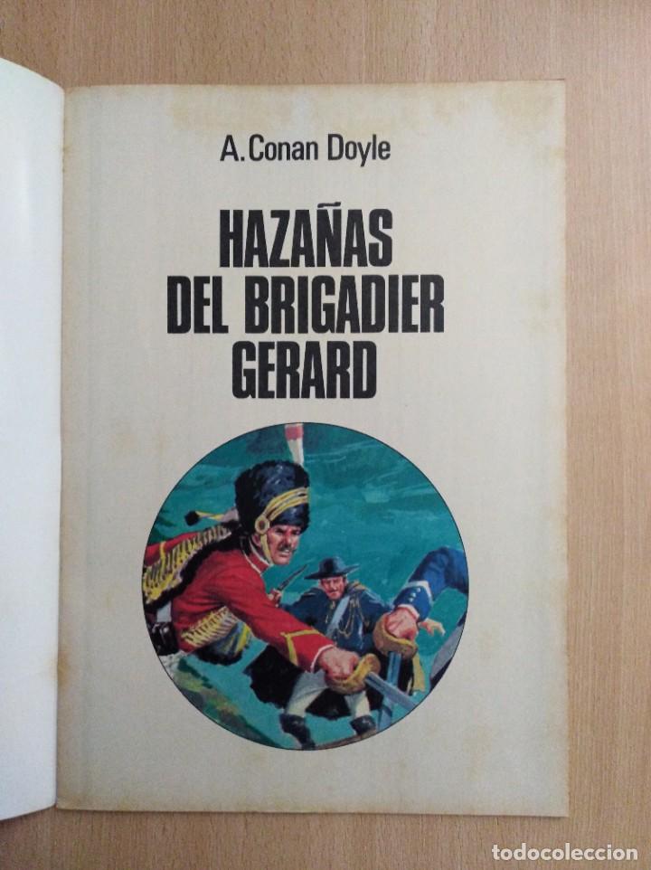 Tebeos: HAZA&Ntilde;AS DEL BRIGADIER GERARD. A. Conan Doyle - Foto 3