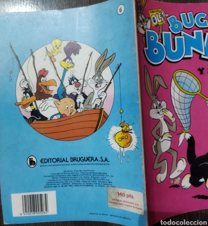 Tebeos: 2 Oles Bugs Bunny Num 6 y 8 Primera edici&oacute;n - Foto 2