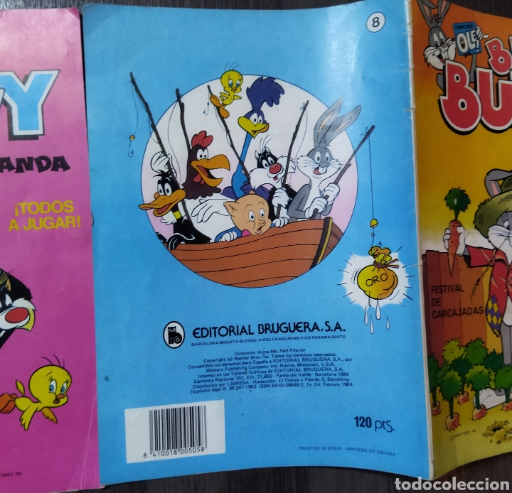 Tebeos: 2 Oles Bugs Bunny Num 6 y 8 Primera edici&oacute;n - Foto 3