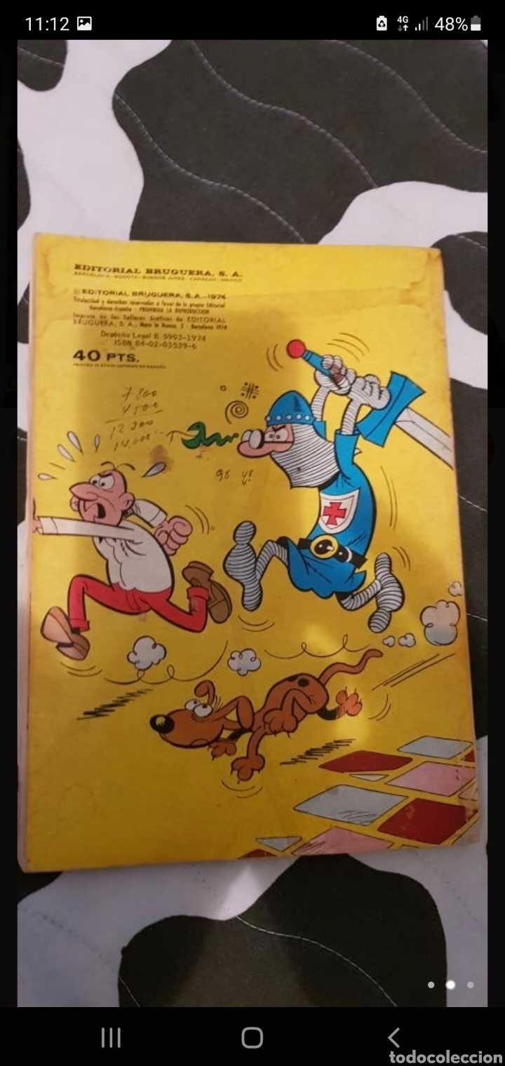 Tebeos: Mortadelo y Filem&oacute;n primera edici&oacute;n 40 pts. - Foto 2