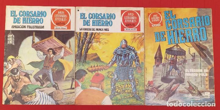Tebeos: 3 COMICS EL CORSARIO DE HIERRO - Foto 1