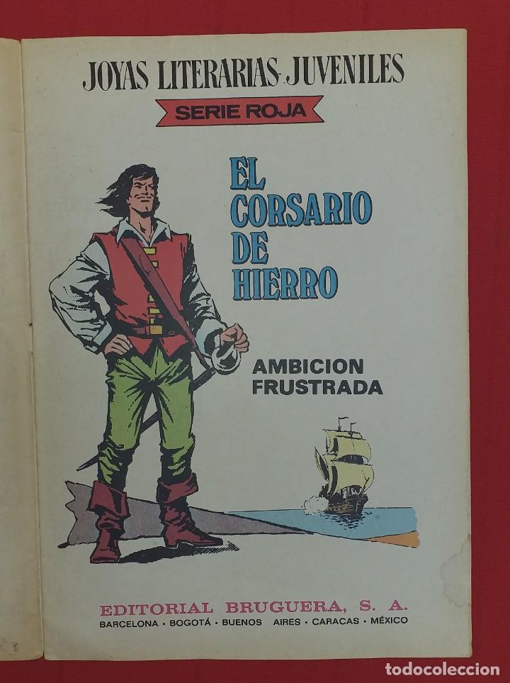 Tebeos: 3 COMICS EL CORSARIO DE HIERRO - Foto 2