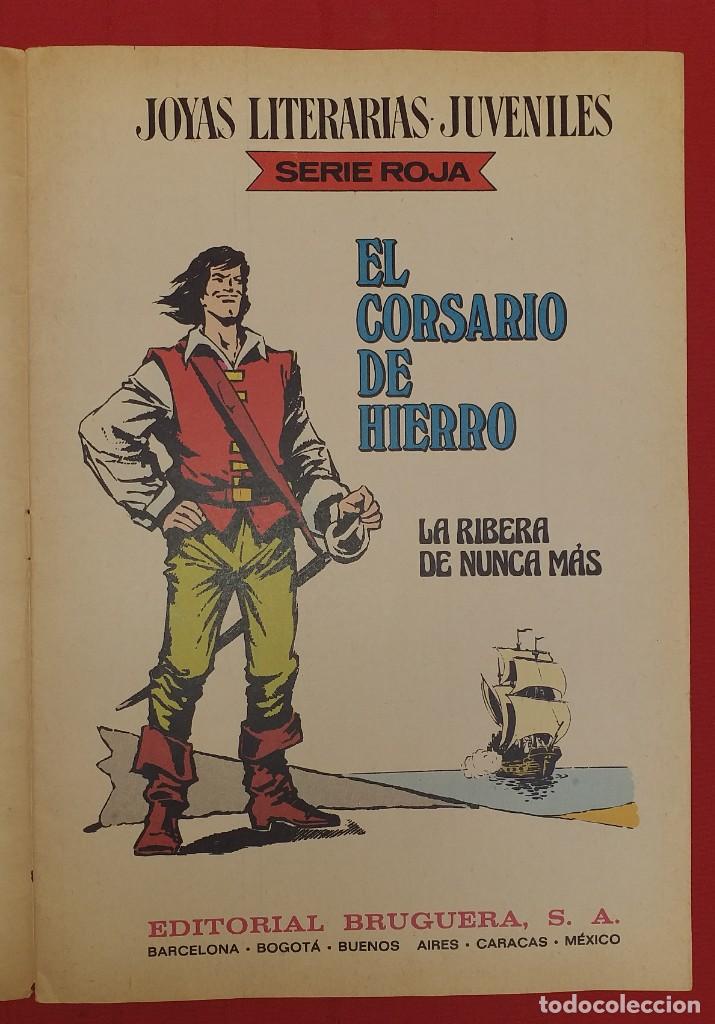 Tebeos: 3 COMICS EL CORSARIO DE HIERRO - Foto 4