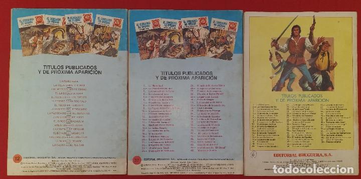 Tebeos: 3 COMICS EL CORSARIO DE HIERRO - Foto 8
