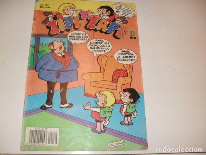 Tebeos: zipi y zape 170.ediciones b,a&ntilde;o 1987.. - Foto 1