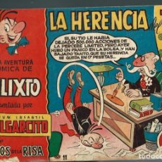 Tebeos: PULGARCITO PRESENTA CALIXTO - LA HERENCIA DEL TIO - SERIE MAGOS DE LA RISA Nº 11 - BRUGUERA 1950
