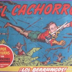 Tebeos: EL CACHORRO Nº 189, LOS BERRUNGOS. IRANZO. EDITORIAL BRUGUERA. ORIGINAL1959. Lote 300936498
