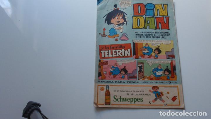 Tebeos: DIN DAN. 1&ordf; EPOCA. N&ordm; 24 - Foto 1