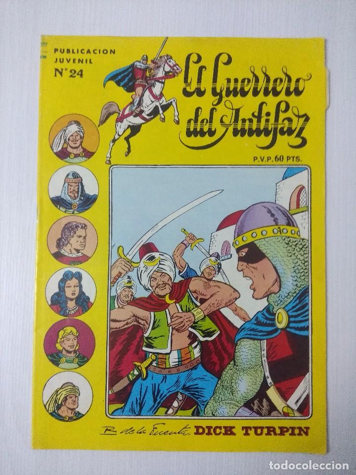 Tebeos: EL GUERRERO DEL ANTIFAZ N&ordm;24 EDITVAL. - Foto 1