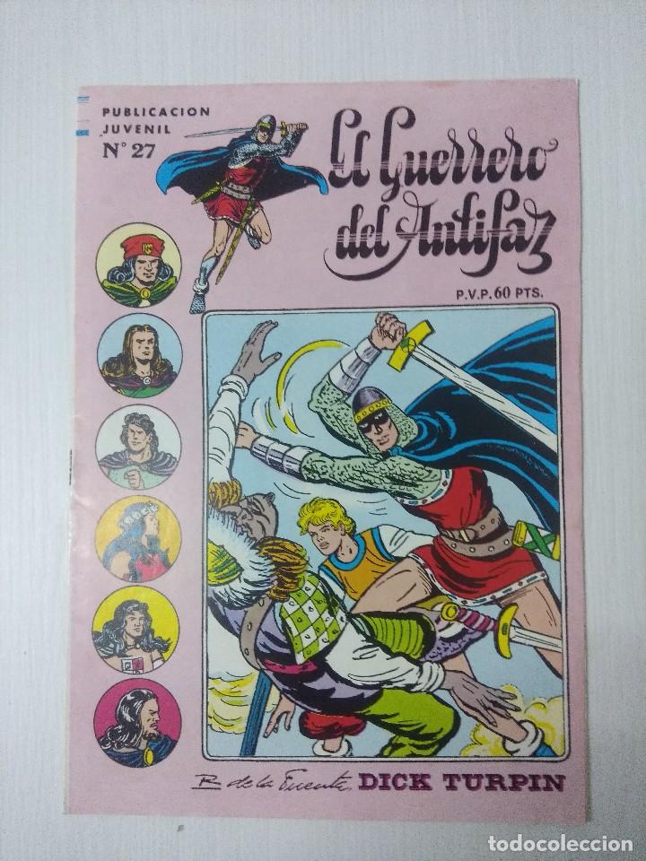 Tebeos: EL GUERRERO DEL ANTIFAZ N&ordm;27 EDITVAL. - Foto 1