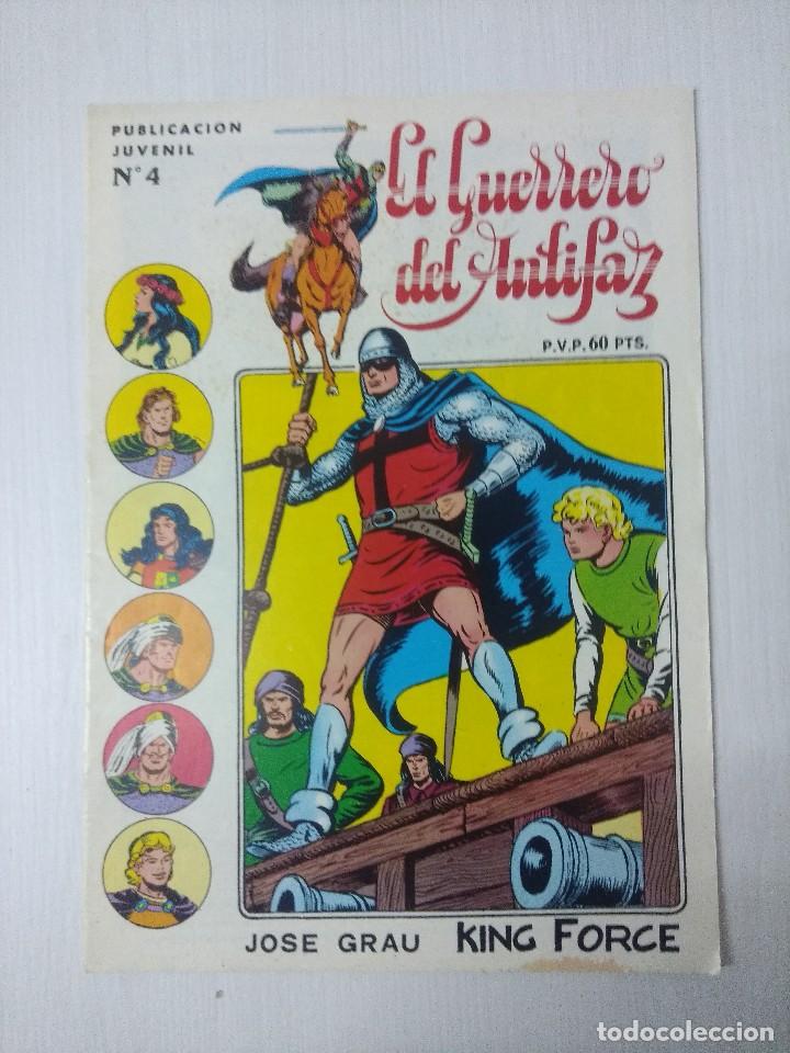 Tebeos: EL GUERRERO DEL ANTIFAZ N&ordm;4 EDITVAL. - Foto 1