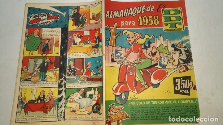 Giornalini: EL DDT ALMANAQUE PARA 1958 BRUGUERA