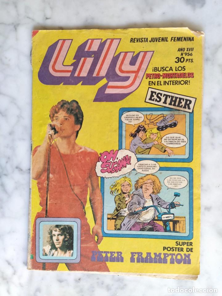 Tebeos: COMIC LILY N&ordm; 956 POSTER PETER FRAMPTON - Foto 1