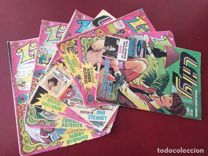 Tebeos: 7 COMIC LILY CON SUS POSTER - Foto 1
