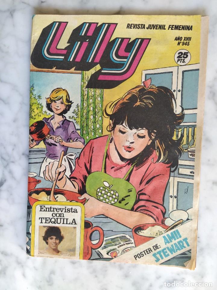 Tebeos: 7 COMIC LILY CON SUS POSTER - Foto 2