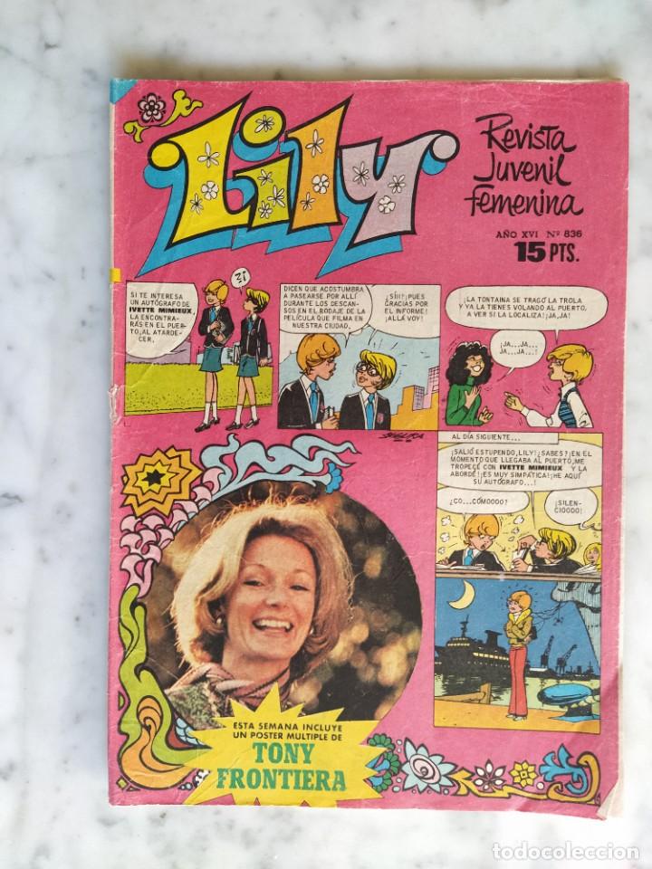 Tebeos: 7 COMIC LILY CON SUS POSTER - Foto 3
