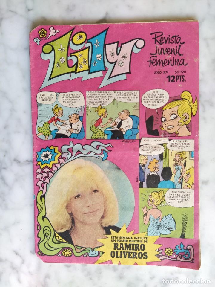 Tebeos: 7 COMIC LILY CON SUS POSTER - Foto 4