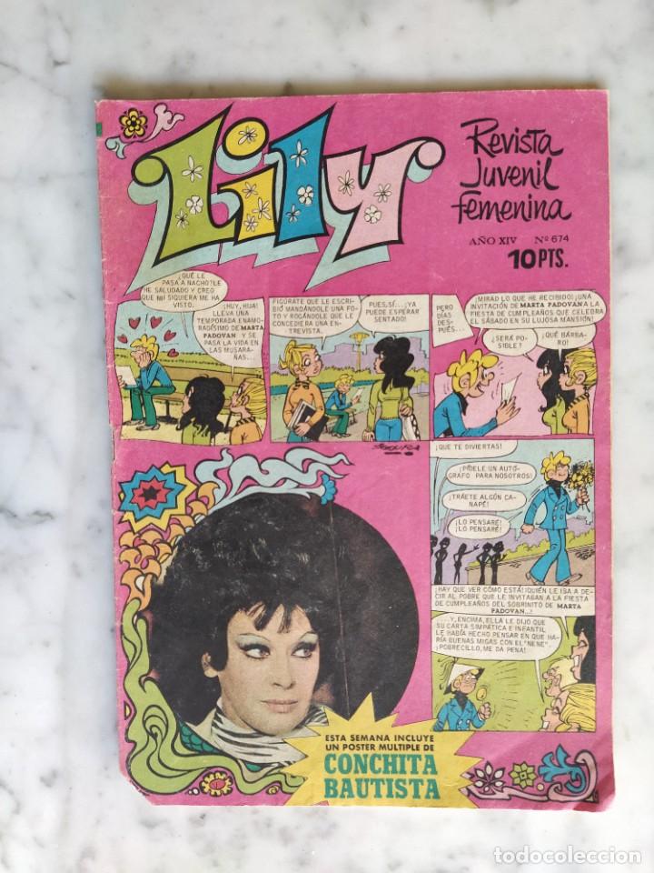 Tebeos: 7 COMIC LILY CON SUS POSTER - Foto 6