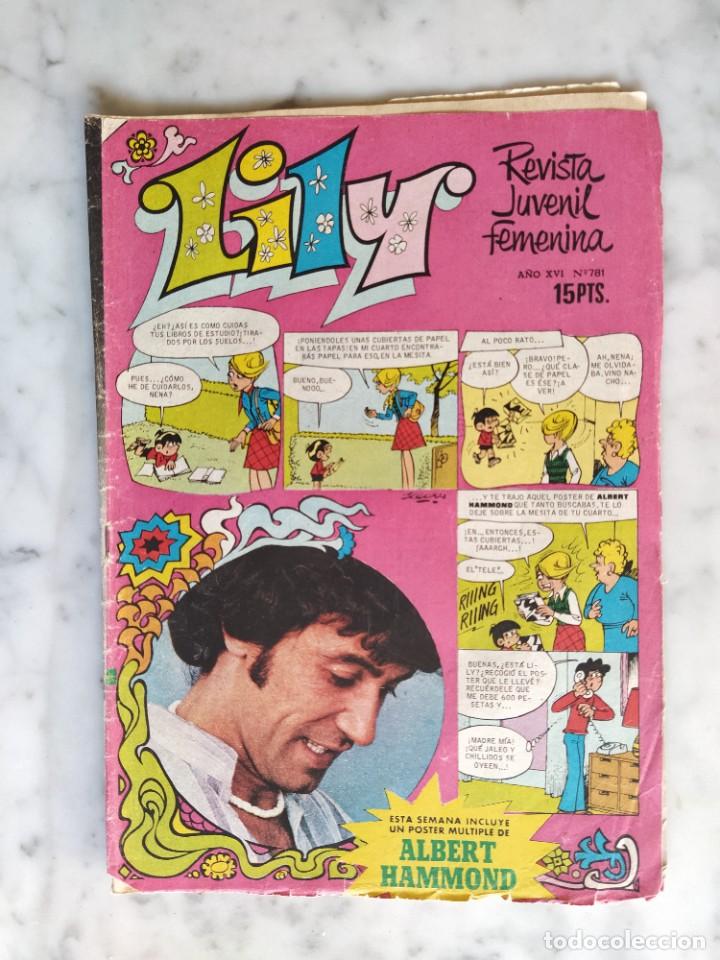 Tebeos: 7 COMIC LILY CON SUS POSTER - Foto 7