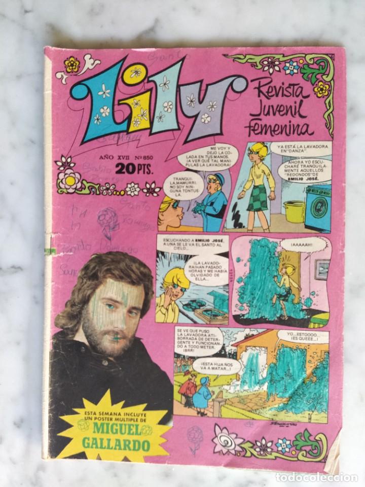 Tebeos: 7 COMIC LILY CON SUS POSTER - Foto 8