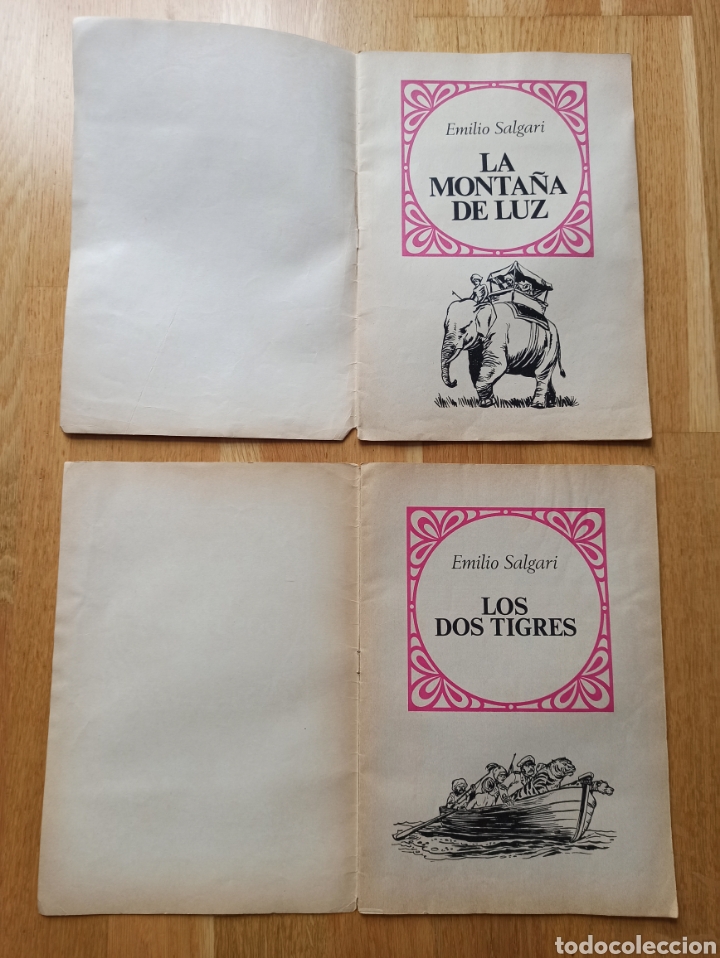 Tebeos: Joyas literarias juveniles, Emilio Salgari. - Foto 2