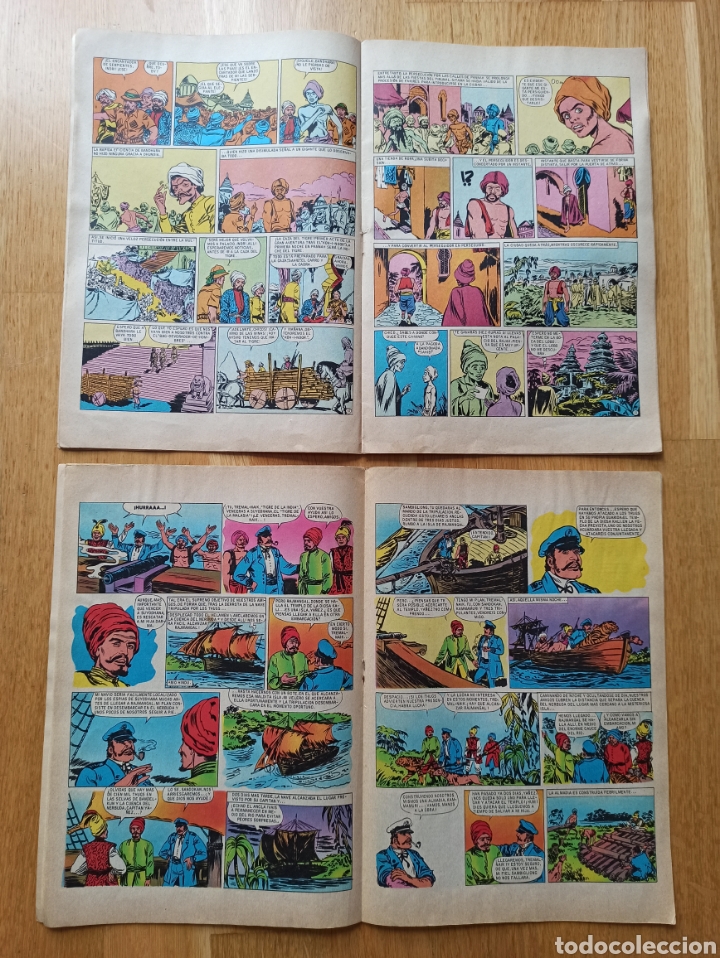 Tebeos: Joyas literarias juveniles, Emilio Salgari. - Foto 3