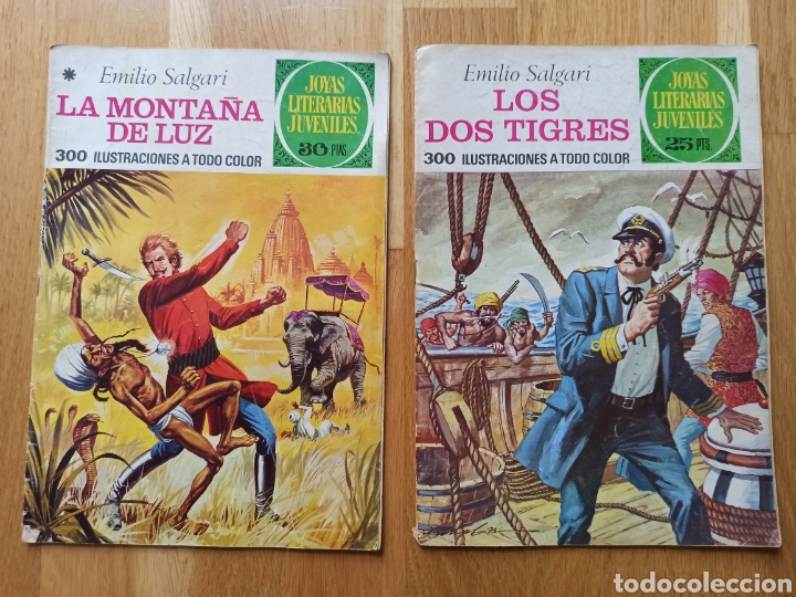 Tebeos: Joyas literarias juveniles, Emilio Salgari. - Foto 1