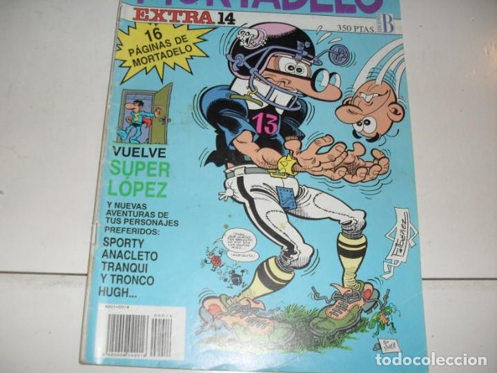 Tebeos: tebeo extra mortadelo 14.(de 65).ediciones b,a&ntilde;o 1987.. - Foto 1