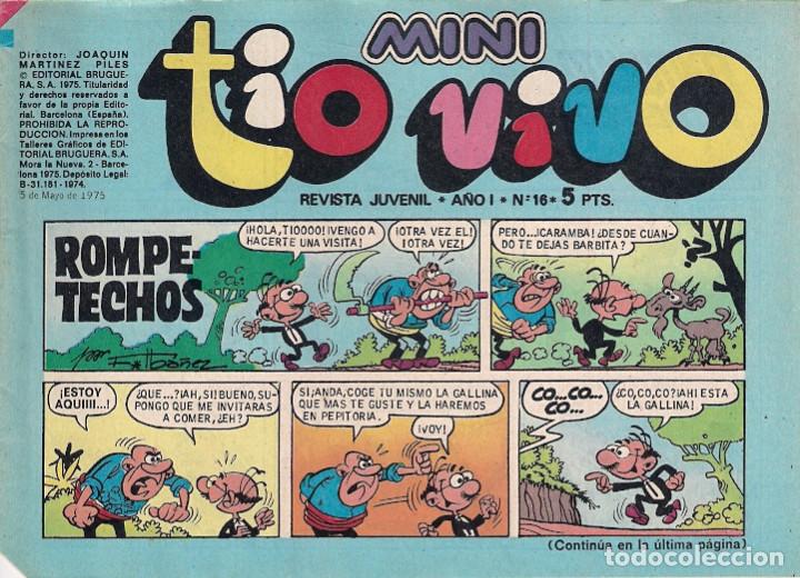 Tebeos: Mini Tio Vivo. n&ordm; 16 - Foto 1