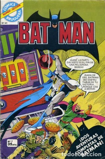 Tebeos: BATMAN-COMICS BRUGUERA- N&ordm; 7 -EL JUEGO DE LA MUERTE-1979-JIM APARO-BUENO-MUY DIF&Iacute;CIL-LEA-5972