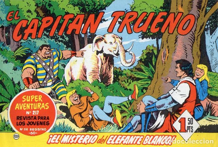 Tebeos: El capit&aacute;n Trueno ln&ordm; 159. Facsimil - Foto 1