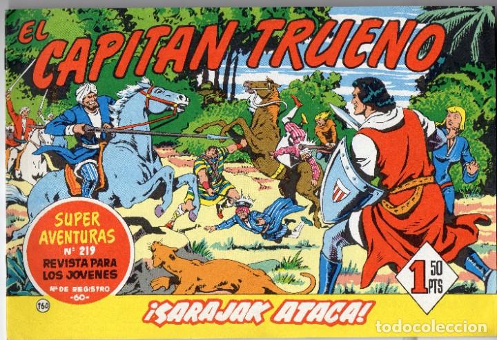 Tebeos: El capit&aacute;n Trueno n&ordm; 160. Facsimil - Foto 1