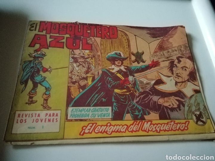 Tebeos: C I EL MOSQUETERO AZUL N 1. 1962. - Foto 1