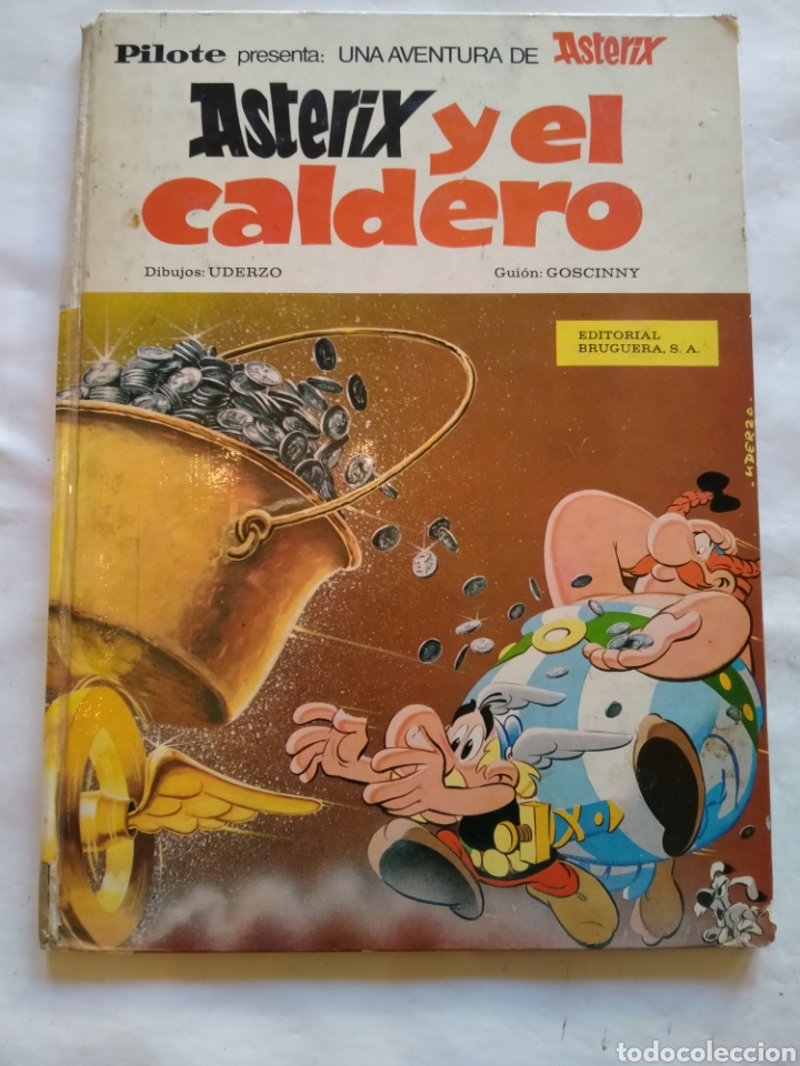 Tebeos: Ast&eacute;rix y el caldero. 1a edici&oacute;n 1969 - Foto 1