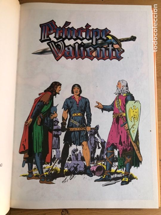 Tebeos: PRINCIPE VALIENTE-7 TOMOS. - Foto 5