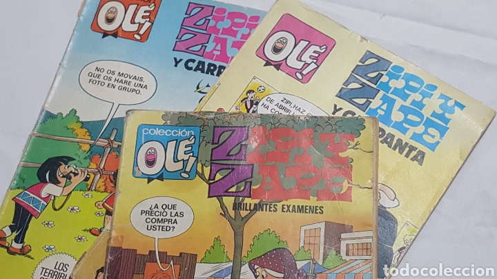 Tebeos: LOTE 3 N&Uacute;MEROS ZIPI Y ZAPE - Foto 3