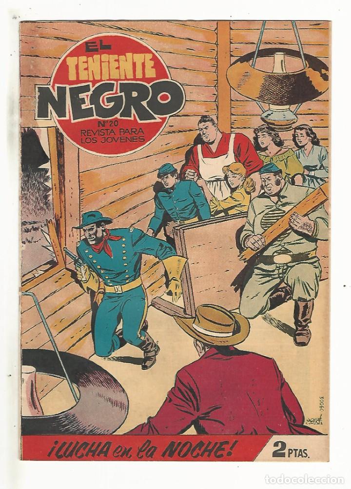 Tebeos: Bruguera. El teniente negro. 20. - Foto 1