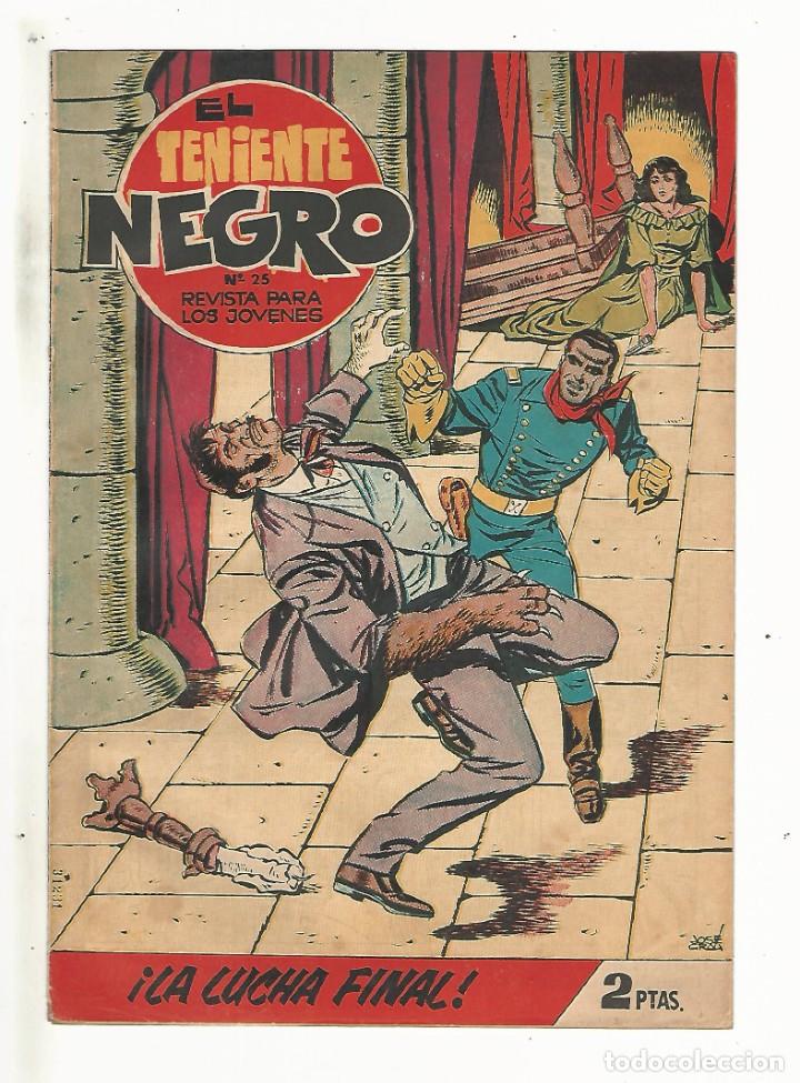 Tebeos: Bruguera. El teniente negro. 25. - Foto 1